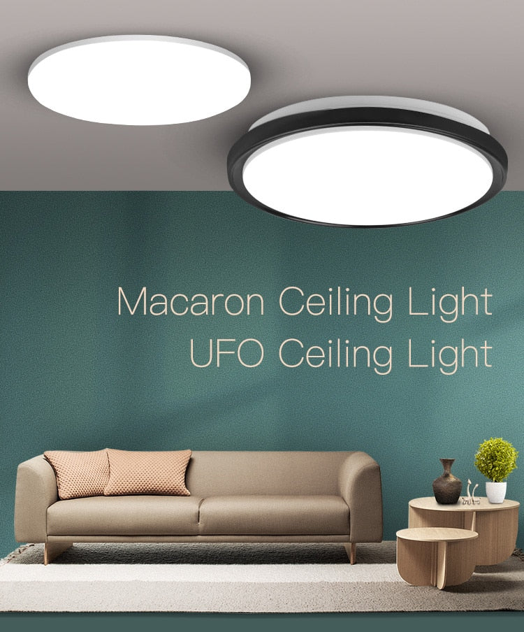 Led-deckenleuchten 15 W 20 W 30 W 50 W Moderne Decken Lampe Panel Licht Beleuchtung UFO Oberfläche Montieren für Wohnzimmer Home Küche