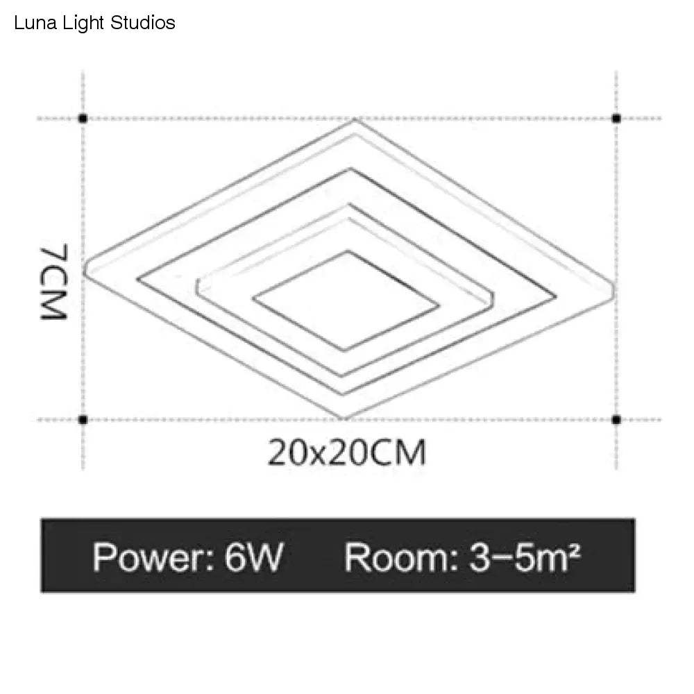 LED-plafondverlichting Lampara Techo Dormitorio Dimbaar Opbouwmontage Inbouw Voor Keuken Gang Badkamer Studie Modern plafon led