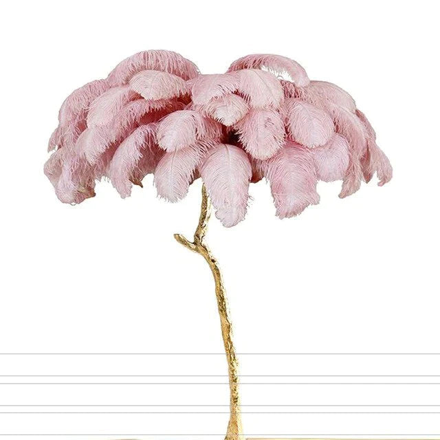 Moderne luxe verenvloerlamp Woonkamerdecoratie Vloerlamp Standlicht Decoratieve staande lamp Binnenslaapkamerverlichting