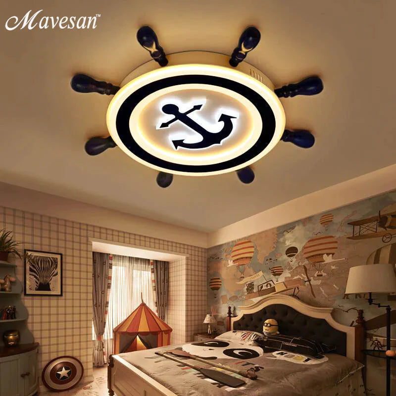 Lampa sufitowa LED do sypialni w gabinecie