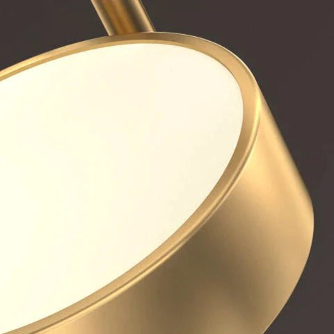 Nordic Light Luxe bedlampje Slaapkamer Volledig koperen wandlamp