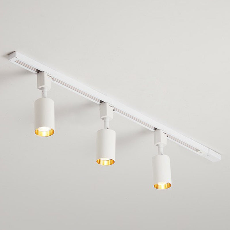 Buisvormige LED-raillamp in Scandinavische stijl - Moderne metalen woonkamerspot