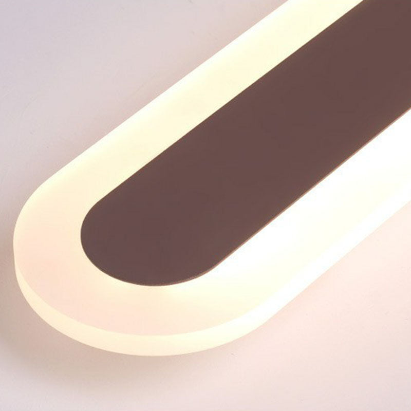 Montaggio a incasso a LED ultra sottile - Illuminazione acrilica minimalista per soggiorno