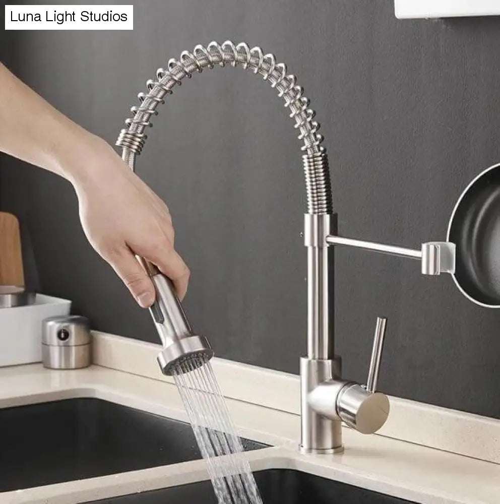 HydroBliss - Modern Spring Kitchen Faucet