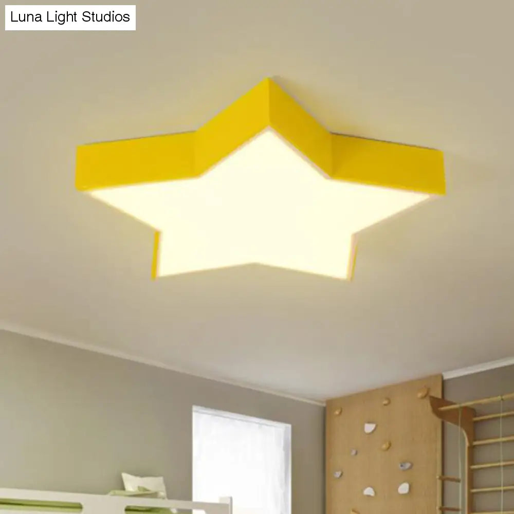 Sternennächte: Simplicity LED-Einbauleuchte mit Acryl-Finish für Kinderzimmerdecken