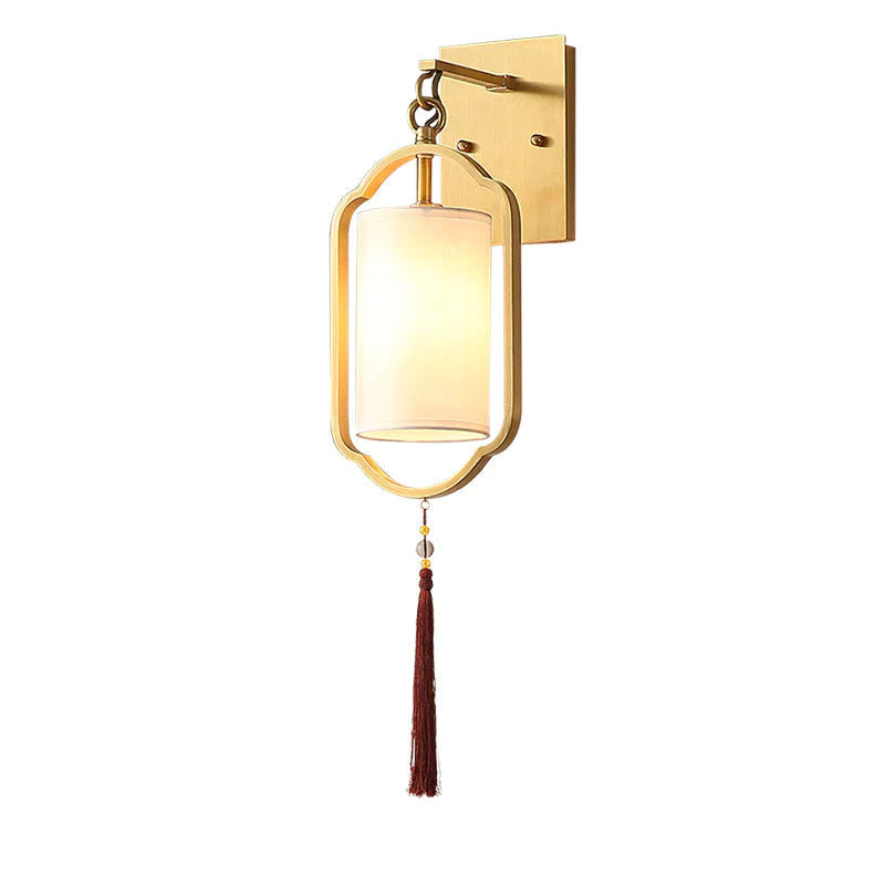 Creatieve wandlamp slaapkamer bedlampje achtergrond koperen wandlamp