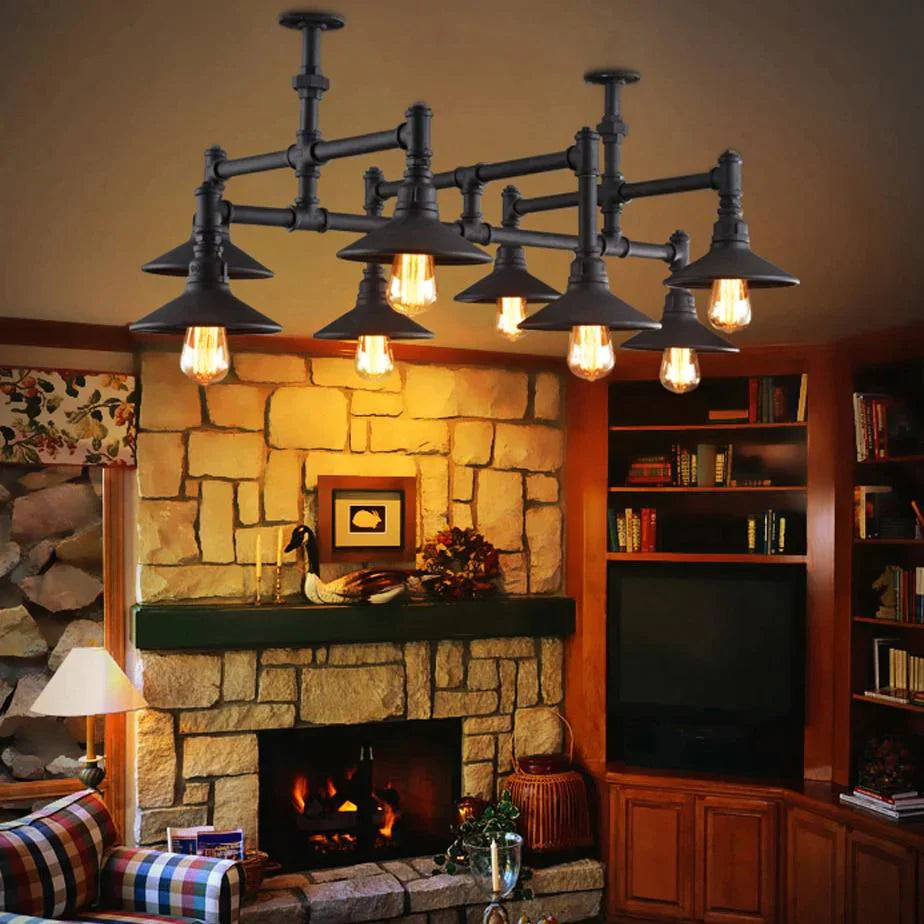 led e27 Rustic Iron Pipe LED Lamp.LED Light.Pendant Lights.LED Pendant Light.Pendant Lamp For Foyer Dinning Room Bar Store