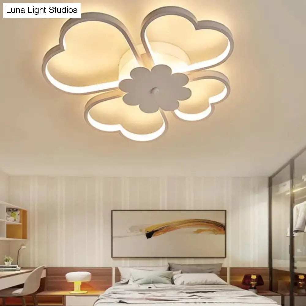 Luminaires à fleurs pour chambre d'enfants 36W 54W