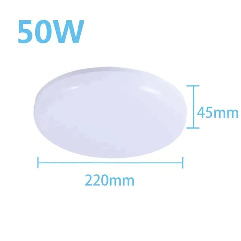 Plafonnier LED rond 15W 20W 30W 50W, luminaire de cuisine, luminaire moderne monté en Surface, idéal pour une pièce ou une pièce