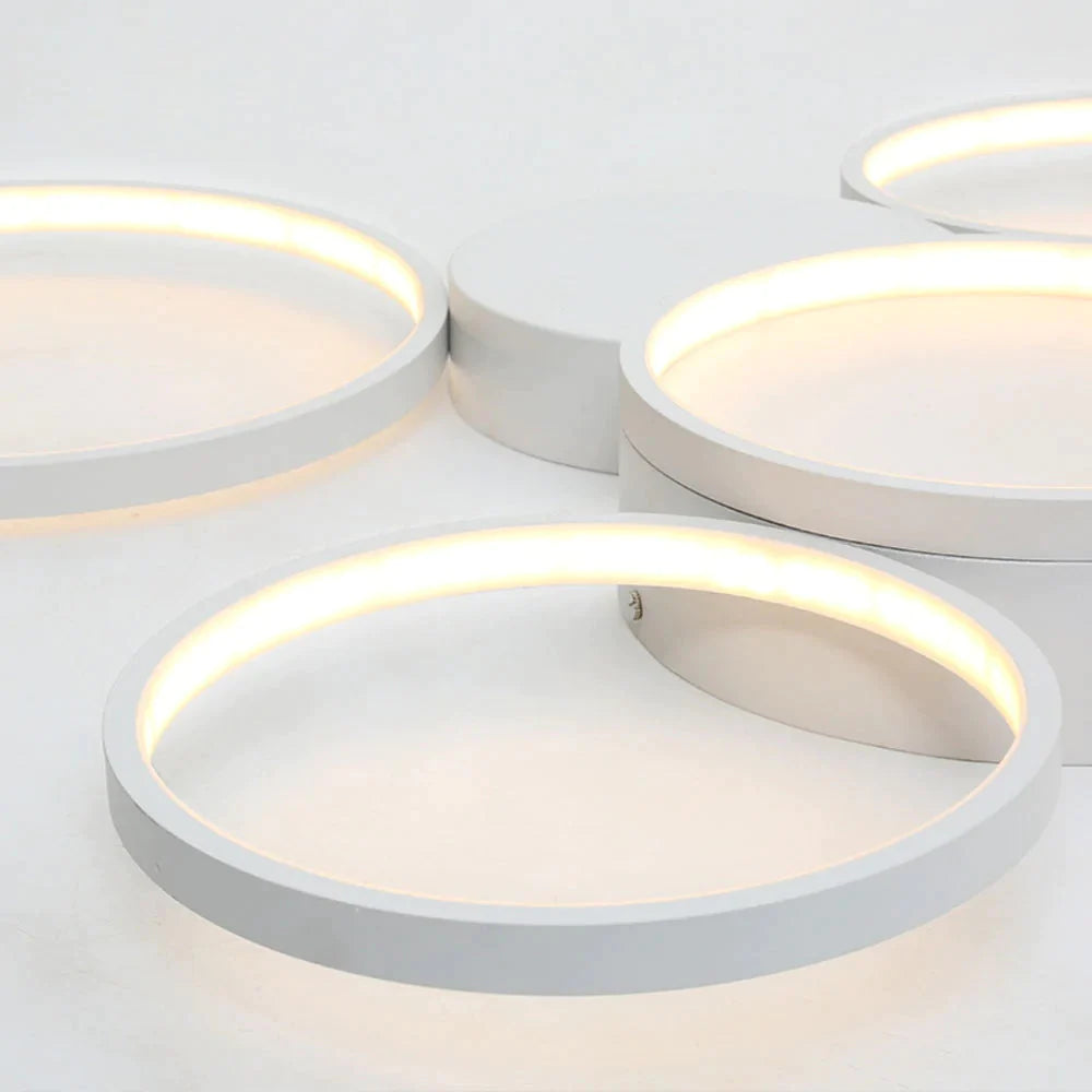 Moderne runde LED-Deckenleuchten Schlafzimmer Esszimmer Deckenleuchten Küche Plafondlamp Oberflächenmontage Fernbedienung Lamparas