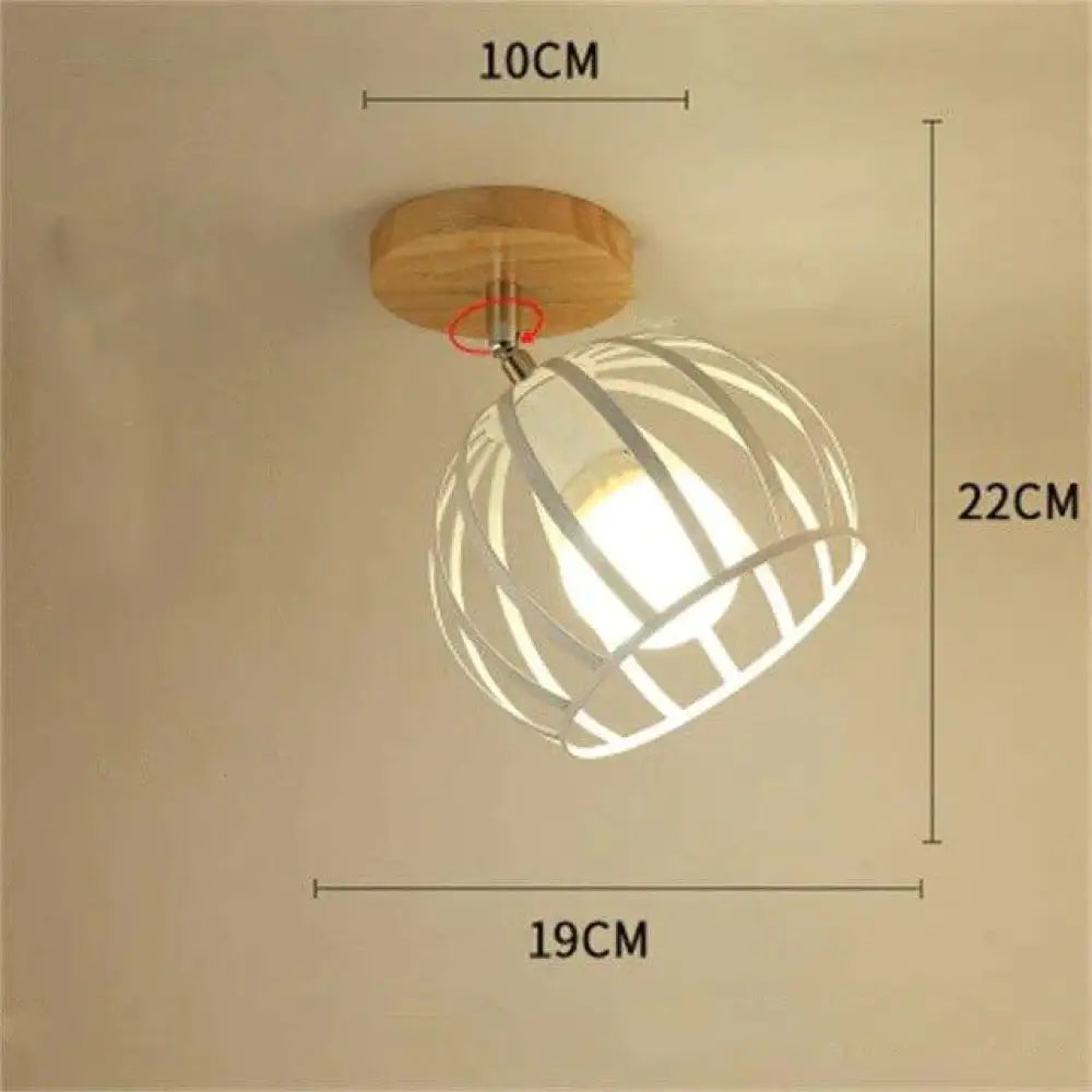 Plafonnier nordique en fer forgé, design moderne et minimaliste, luminaire décoratif de plafond, idéal pour un bureau, une chambre à coucher ou une chambre à coucher, créatif