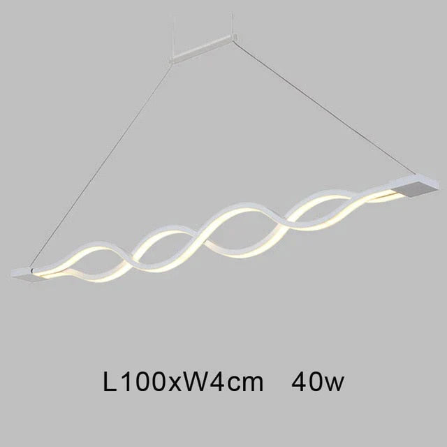 Kreative Moderne LED Anhänger Lichter Küche Acryl lron Suspension Hängende Decken Lampe Für Esszimmer Lamparas Colgantes