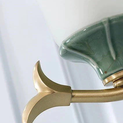 Prosta retro lampa schodowa Sypialnia Nocna miedziana kinkiet