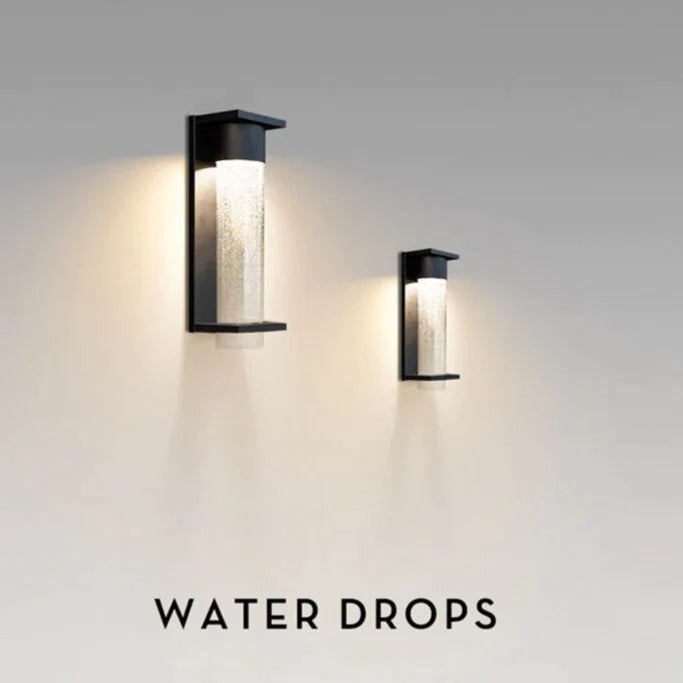 Applique murale LED moderne en acier inoxydable, étanche IP54, 12W, pour intérieur et extérieur, éclairage décoratif de rue et de jardin, 96-240V