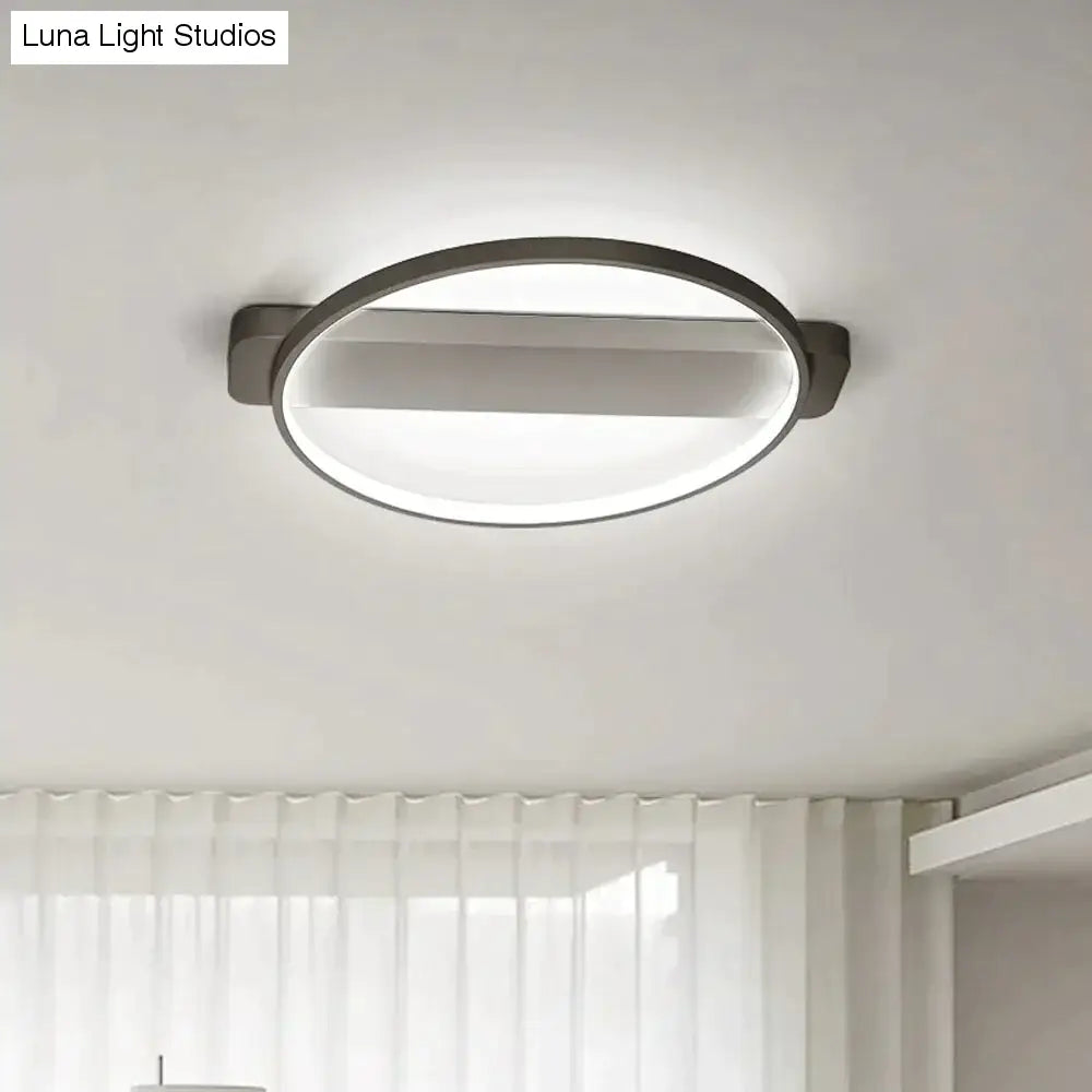 Plafonnier Led circulaire nordique, luminaire de salon, chambre à coucher, cuisine, montage en Surface, plafonnier avec télécommande