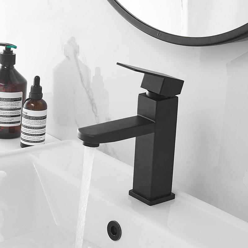 HydroBliss – Badezimmer-Waschtischarmatur aus Messing