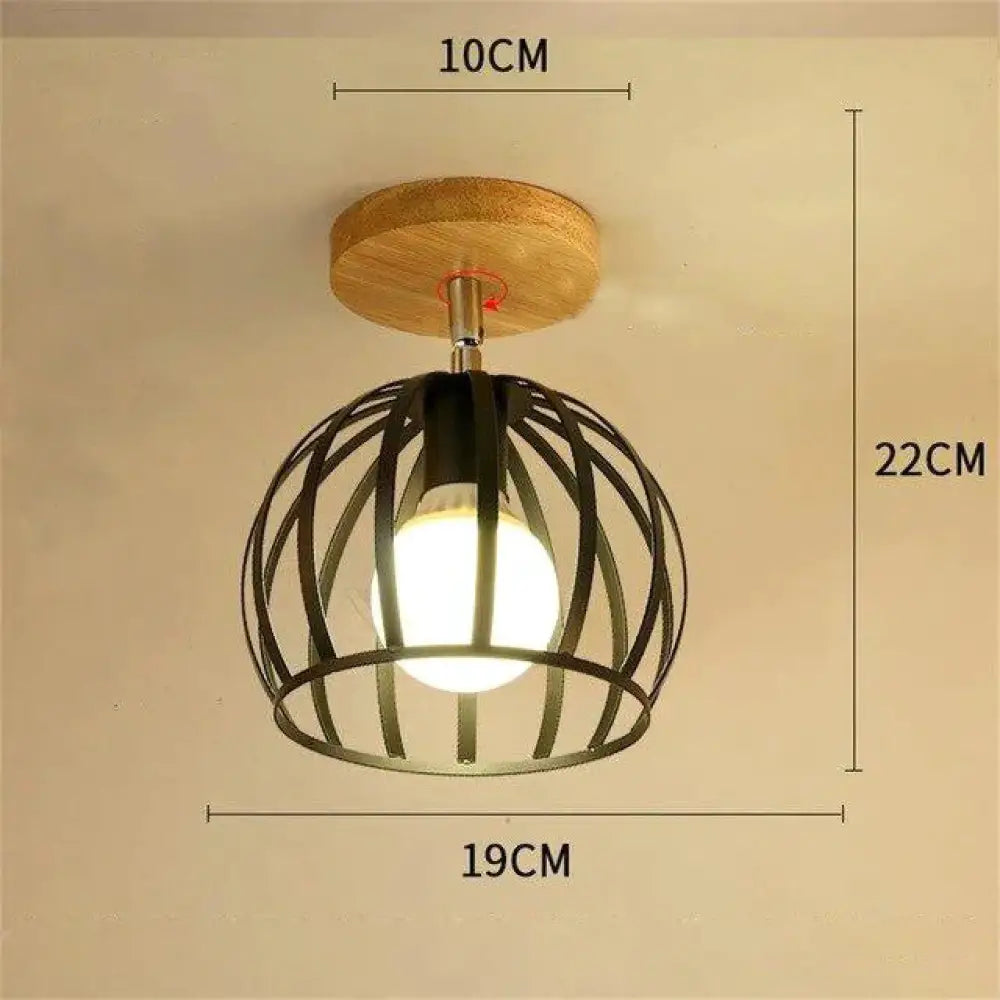Plafonnier nordique en fer forgé, design moderne et minimaliste, luminaire décoratif de plafond, idéal pour un bureau, une chambre à coucher ou une chambre à coucher, créatif