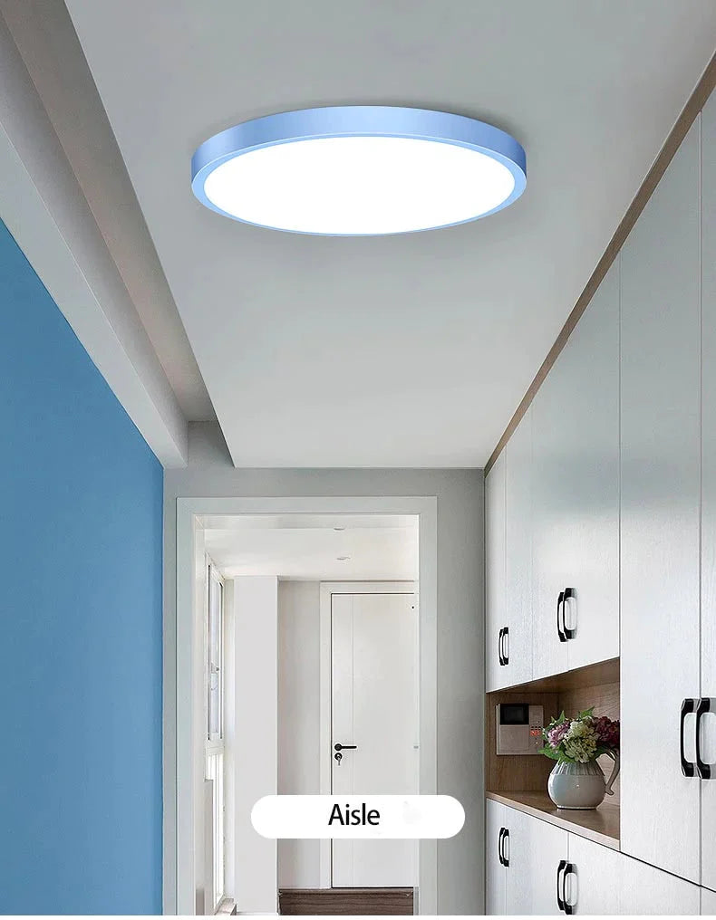 Plafonnier LED rond 15W 20W 30W 50W, luminaire de cuisine, luminaire moderne monté en Surface, idéal pour une pièce ou une pièce