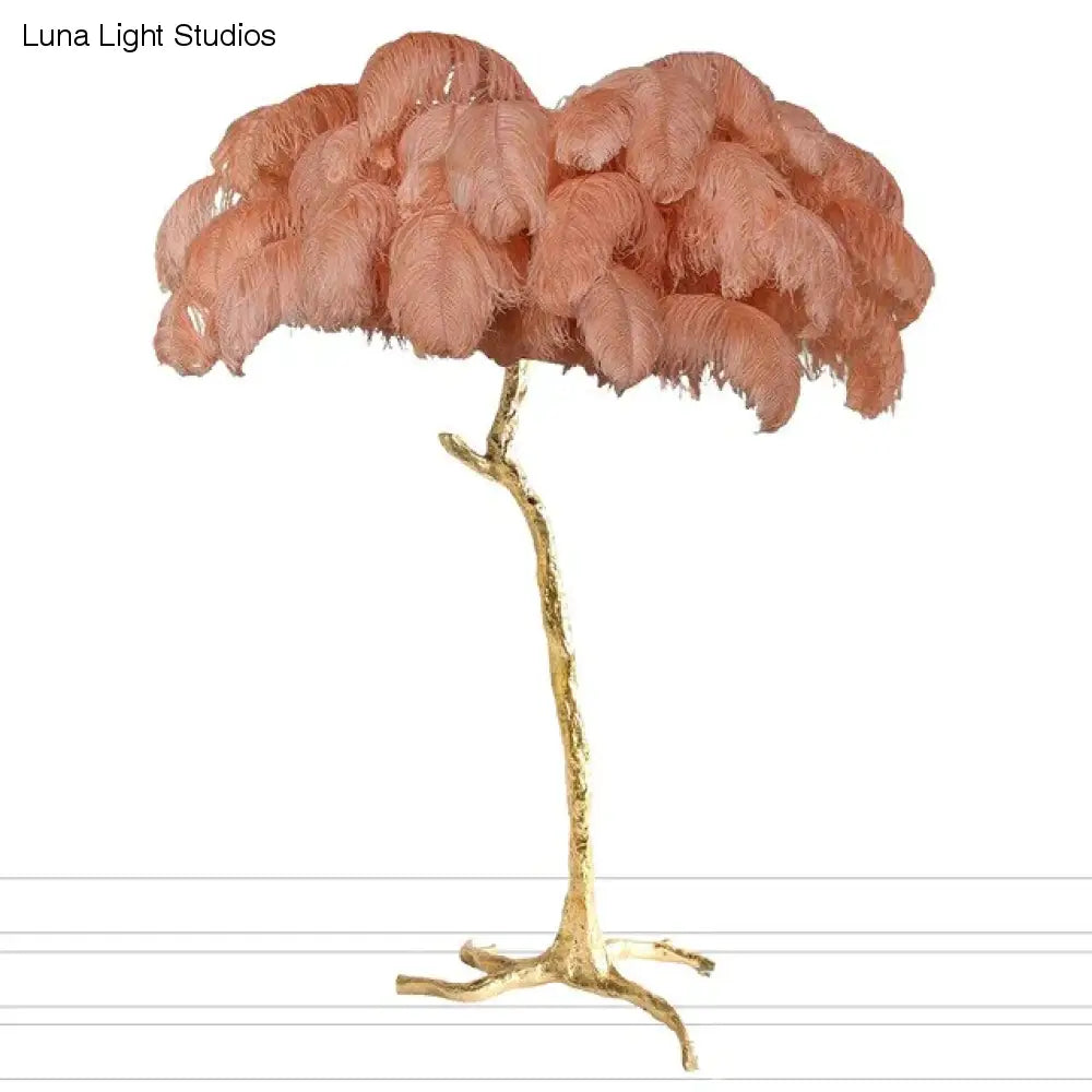 Moderne luxe verenvloerlamp Woonkamerdecoratie Vloerlamp Standlicht Decoratieve staande lamp Binnenslaapkamerverlichting