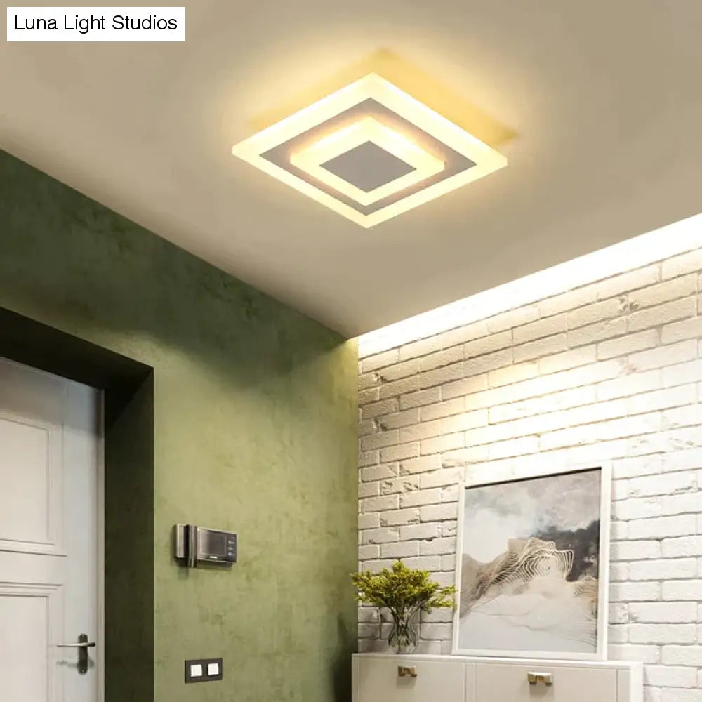 LED-plafondverlichting Lampara Techo Dormitorio Dimbaar Opbouwmontage Inbouw Voor Keuken Gang Badkamer Studie Modern plafon led