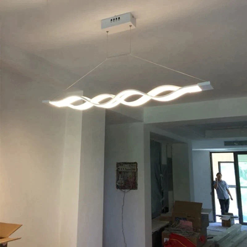 Kreative Moderne LED Anhänger Lichter Küche Acryl lron Suspension Hängende Decken Lampe Für Esszimmer Lamparas Colgantes