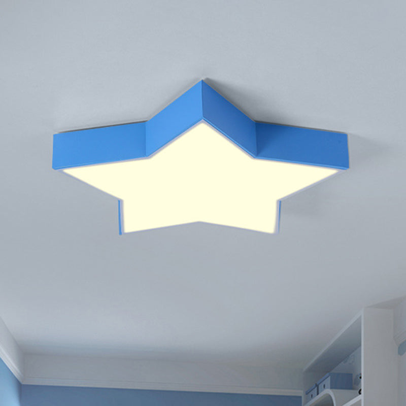 Sternennächte: Simplicity LED-Einbauleuchte mit Acryl-Finish für Kinderzimmerdecken