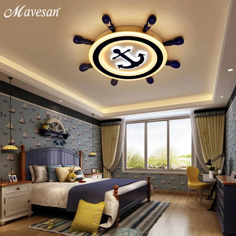 Lampa sufitowa LED do sypialni w gabinecie