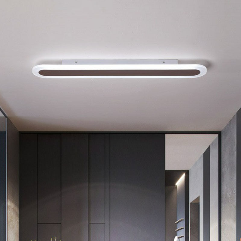 Montaggio a incasso a LED ultra sottile - Illuminazione acrilica minimalista per soggiorno