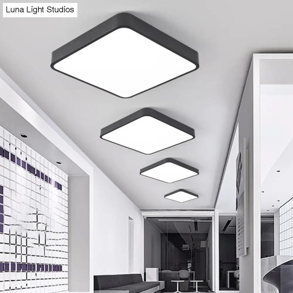 Ontdek futuristische verlichting: acryl inbouw LED-armatuur met modern geometrisch ontwerp voor kantoor en daarbuiten