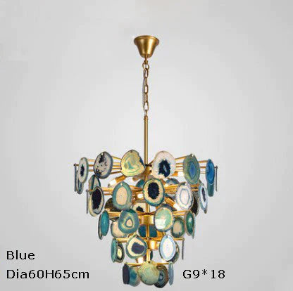 Led G9 Postmoderno Ferro Agata Designer Lampada a LED Luce a LED. Luci a sospensione. Lampada a sospensione. Lampada a sospensione per sala da pranzo Foyer Store