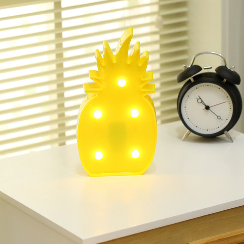 Lampada da tavolo da camera per ragazze con luce notturna modellabile a LED con gancio - Decorazione novità, alimentata a batteria