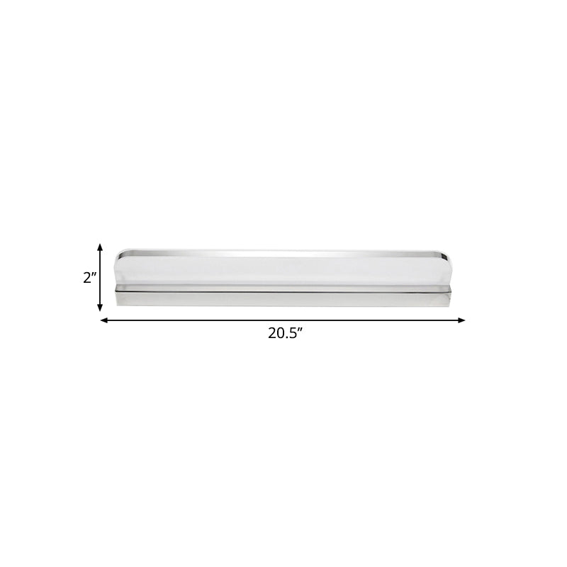 Lámpara de pared LED minimalista para tocador con diseño acrílico ultrafino - 9