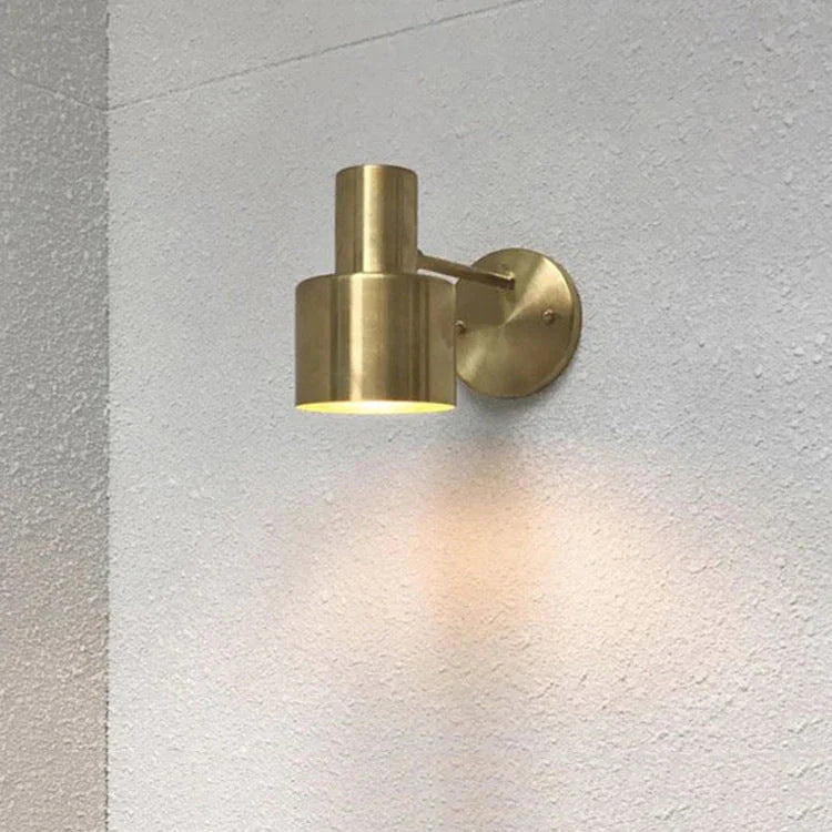Noordse gouden woonkamer slaapkamer nachtkastje badkamer koperen wandlamp