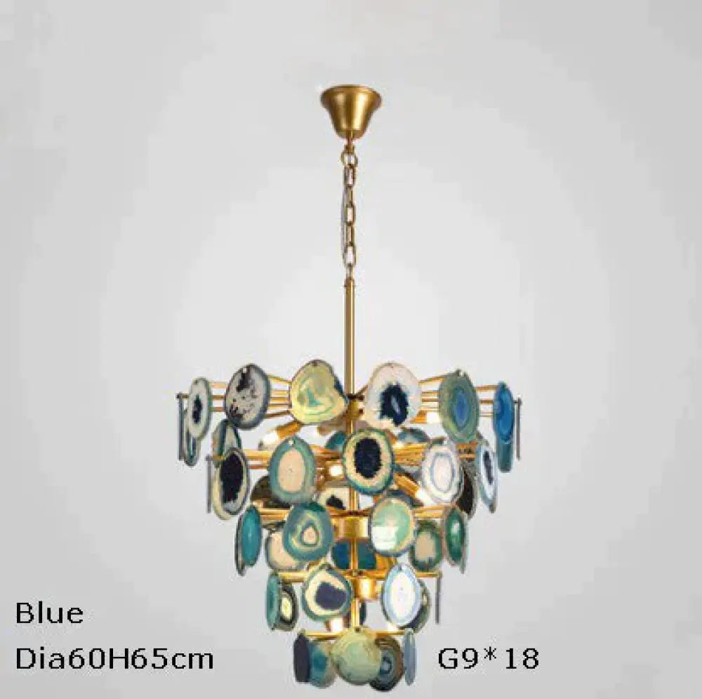 Led G9 Postmodern Iron Agate Designer LED Lamp LED Light.Pendant Lights.Pendant Lamp.Pendant light For Dinning Room Foyer Store