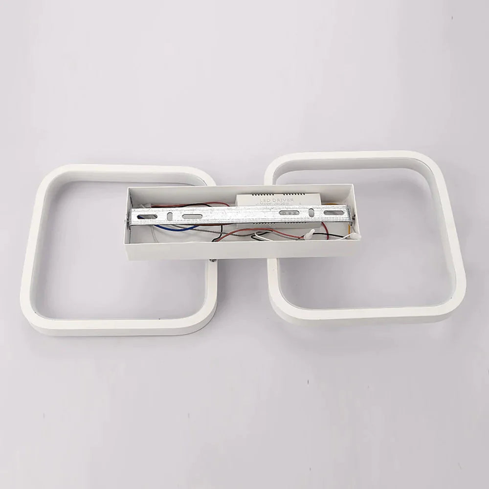 Plafonnier Led lampe moderne salon luminaire chambre cuisine montage en Surface panneau affleurant 3 têtes