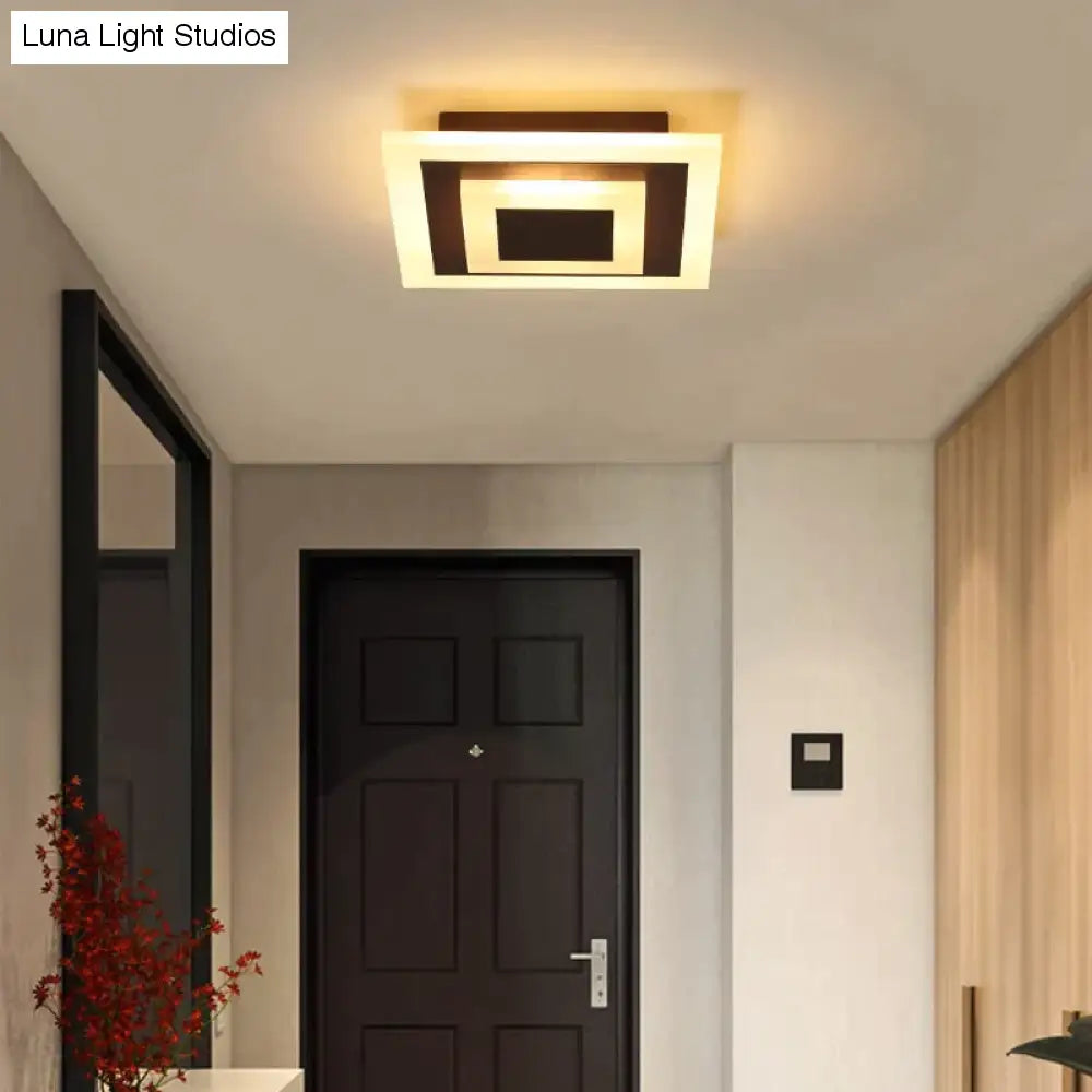 LED-plafondverlichting Lampara Techo Dormitorio Dimbaar Opbouwmontage Inbouw Voor Keuken Gang Badkamer Studie Modern plafon led