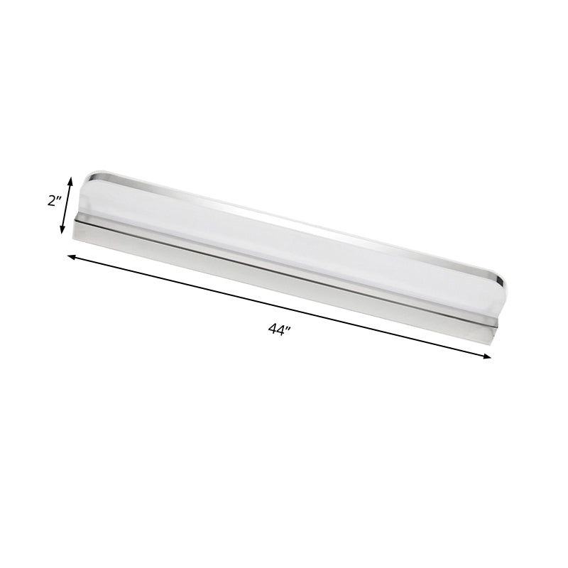 Lámpara de pared LED minimalista para tocador con diseño acrílico ultrafino - 9