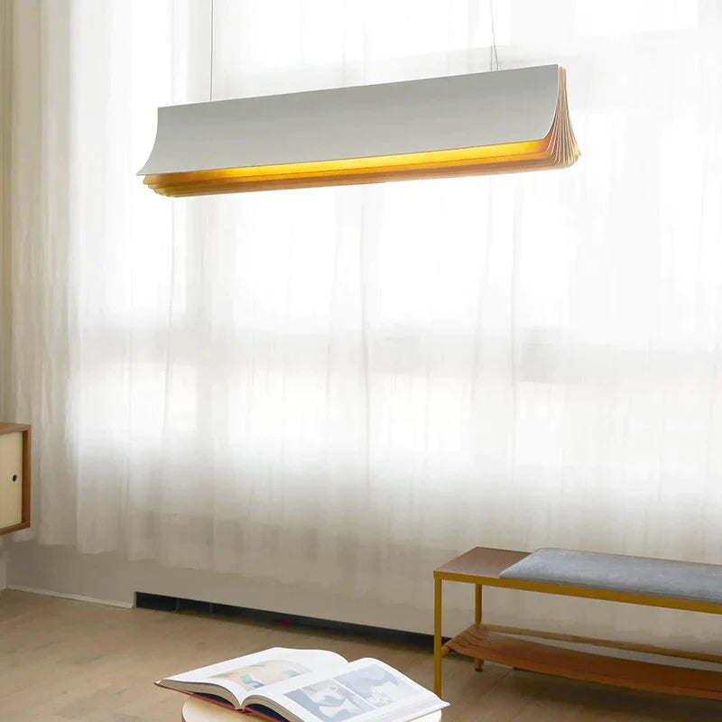 Quinn – LED-Luxusbeleuchtung im Buchstil für Arbeitszimmer und Esszimmer