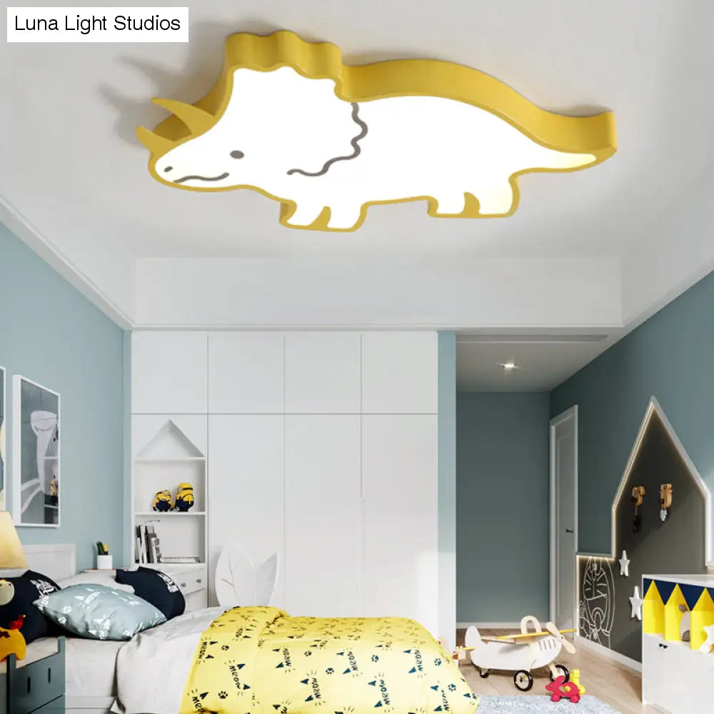 Brüllender Spaß: LED-Pendelleuchte im Dinosaurier-Design für Kinderzimmer