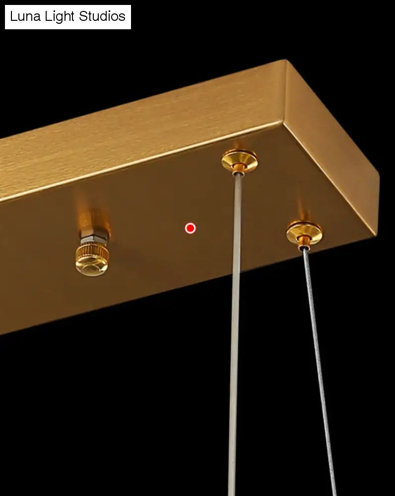 Shopia - Lustre à suspension en cristal de luxe - Conception d'éclairage moderne