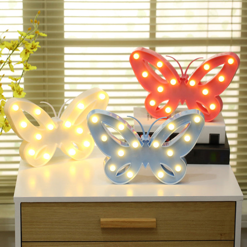 Lampada da tavolo da camera per ragazze con luce notturna modellabile a LED con gancio - Decorazione novità, alimentata a batteria