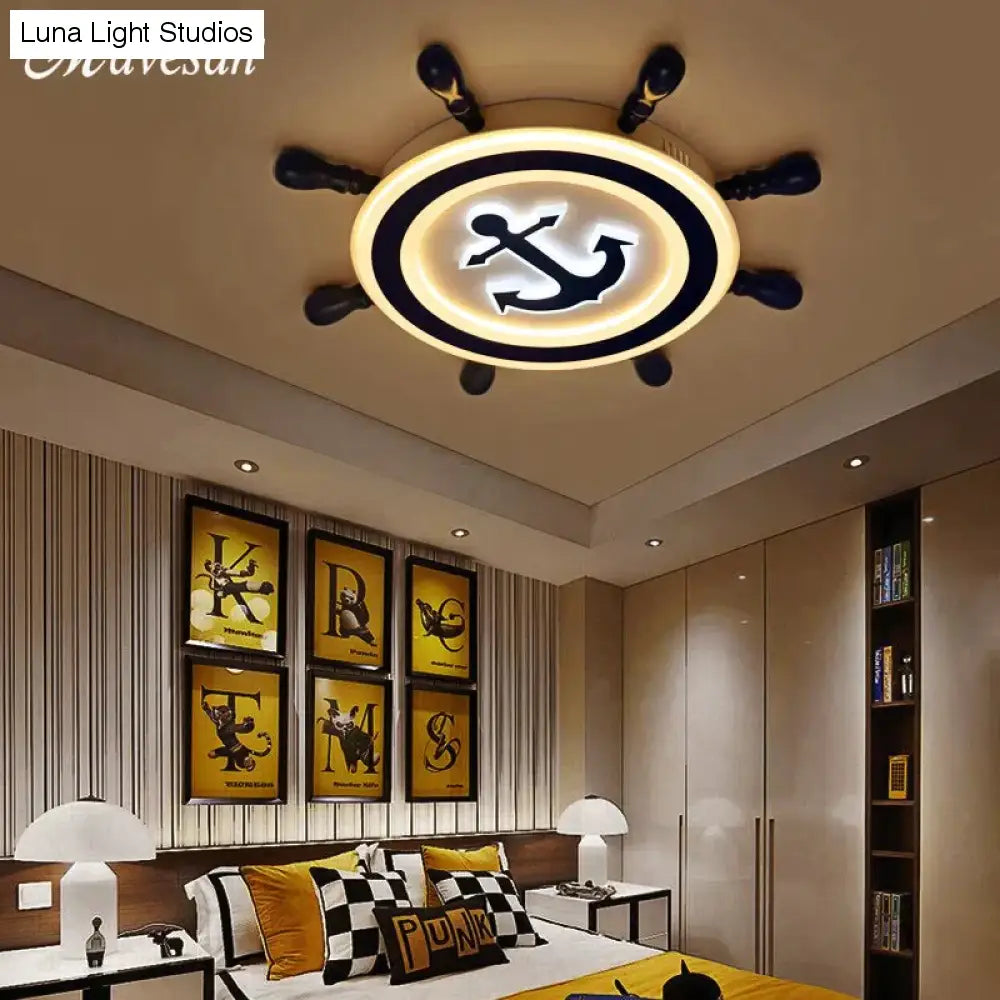 Lampa sufitowa LED do sypialni w gabinecie