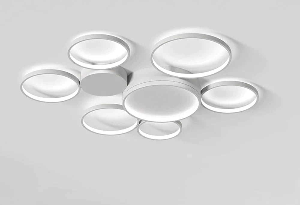 Moderne runde LED-Deckenleuchten Schlafzimmer Esszimmer Deckenleuchten Küche Plafondlamp Oberflächenmontage Fernbedienung Lamparas