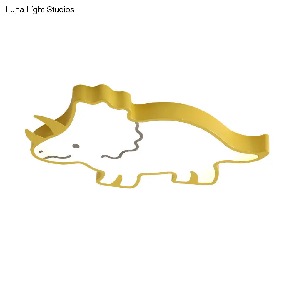 Brüllender Spaß: LED-Pendelleuchte im Dinosaurier-Design für Kinderzimmer