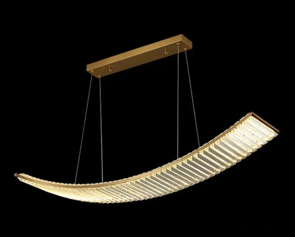Shopia - Lustre à suspension en cristal de luxe - Conception d'éclairage moderne
