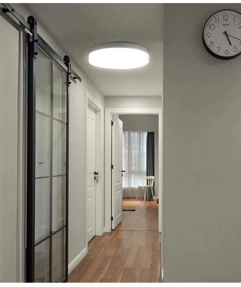 Plafond moderne à LEDs panneau lumineux lampe monté en Surface 6W 9W 13W 18W 24W 36W 48W vers le bas lumière maison salon cuisine