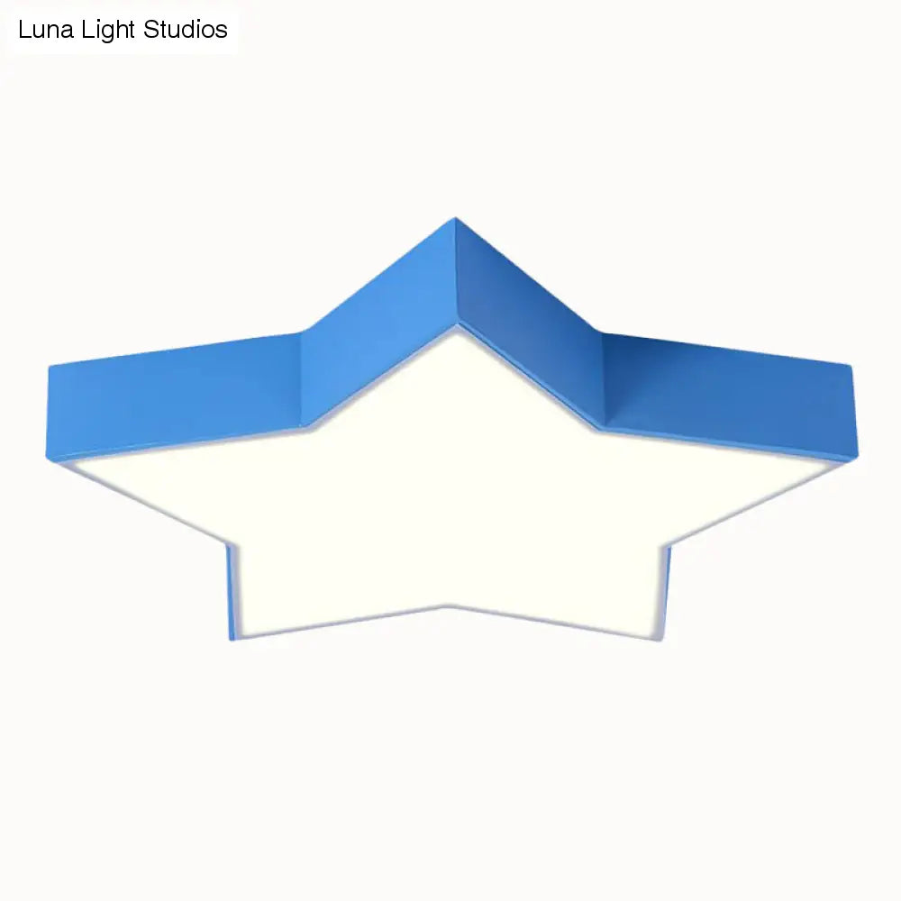 Sternennächte: Simplicity LED-Einbauleuchte mit Acryl-Finish für Kinderzimmerdecken