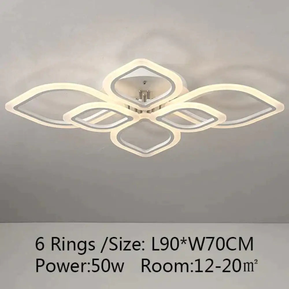 Moderne plafondverlichting LED-lamp voor woonkamer slaapkamer studeerkamer witte kleur opbouw plafondlamp deco