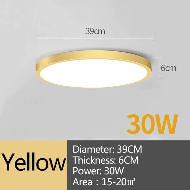Led-deckenleuchte Runde LED Licht 15W 20W 30W 50W Küche Luminaria Zimmer Lichter Moderne Leuchte oberfläche montiert Hause Beleuchtung