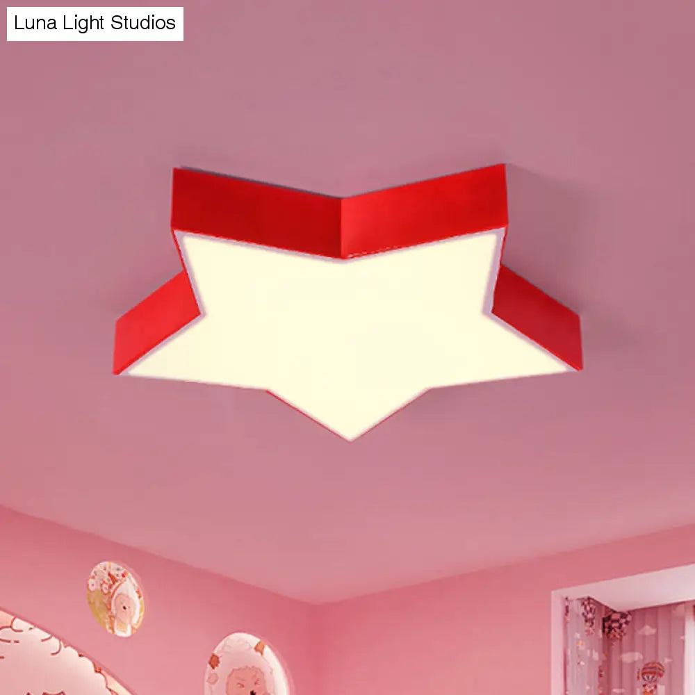 Sternennächte: Simplicity LED-Einbauleuchte mit Acryl-Finish für Kinderzimmerdecken